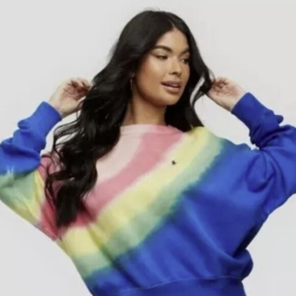 Polo Ralph Lauren- Women’s Tie Dye Crewneck Sweatshirt- Size XL - Picture 2 of 16